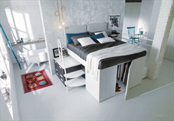 Thiết kế giường ngủ thông minh cho phòng ngủ nhỏ