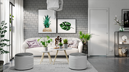6 Mẫu sofa nhỏ đẹp cực hợp cho nhà chặt
