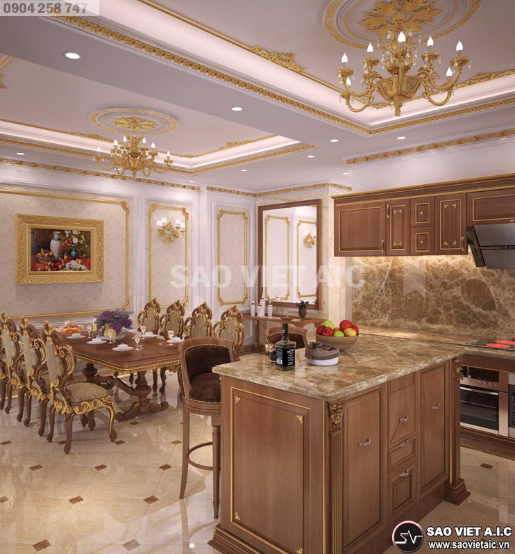 thiết-kế-nội-thất-biệt-thự-pháp-cổ-điển