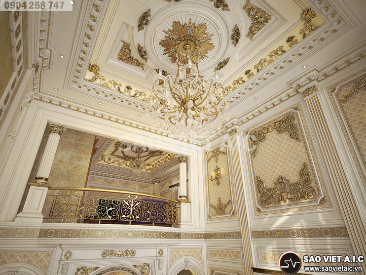 thiết-kế-nội-thất-biệt-thự-pháp-cổ-điển