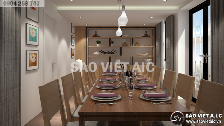 thiết-kế-nội thất- nhà-phố-tân-cổ-điển