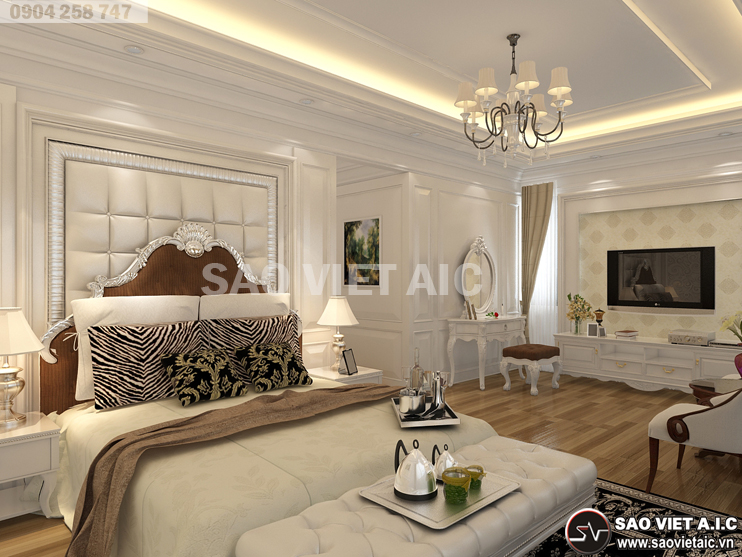 thiết-kế-nội thất- nhà-phố-tân-cổ-điển