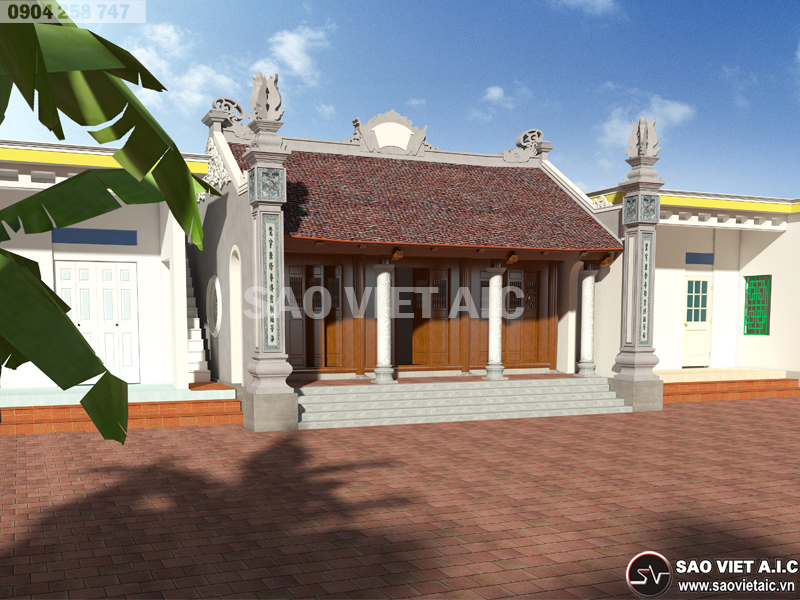 thiết-kế-kiến-trúc-nhà-thờ-họ