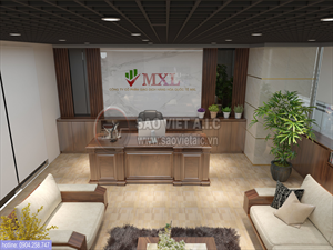  THIẾT KẾ PHÒNG LÀM VIỆC CHỦ TỊCH - NỘI THẤT VĂN PHÒNG 