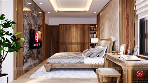 Phòng ngủ nhỏ – nội thất thời thượng, tối ưu công năng đến từng centimet