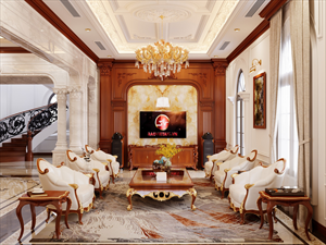 Khám phá mẫu nội thất tiện nghi sang chảnh tại biệt thự Hải Phòng 